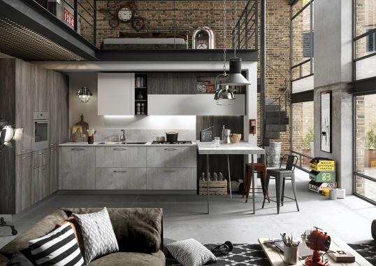 Кухни от фабрики Snaidero модель FUN-KITCHEN