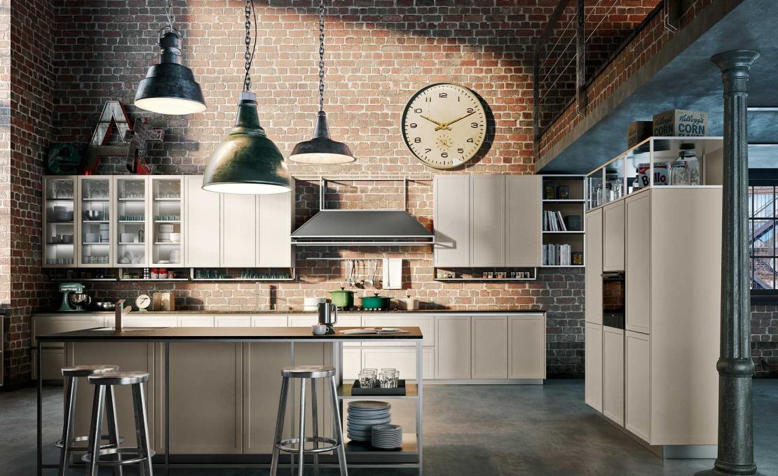 Кухни от фабрики Snaidero модель FRAME-KITCHEN