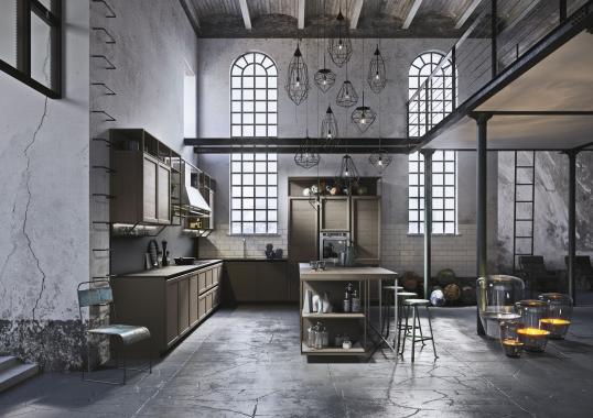 Кухни от фабрики Snaidero модель FRAME-KITCHEN