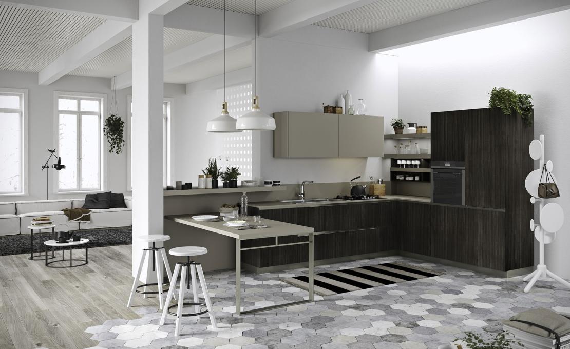 Кухни от фабрики Snaidero модель JOY-KITCHEN