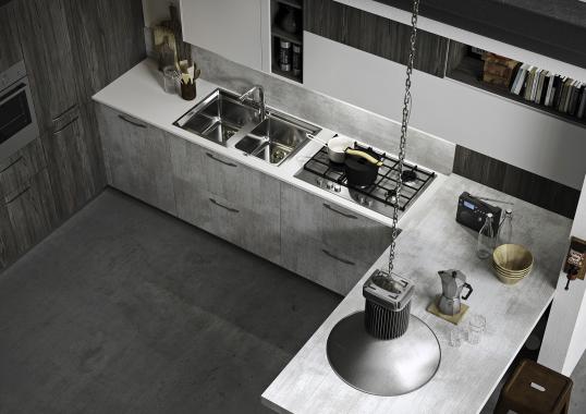 Кухни от фабрики Snaidero модель FUN-KITCHEN