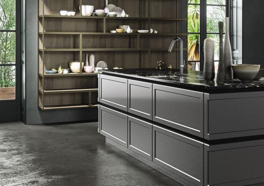 Кухни от фабрики Snaidero модель FRAME-KITCHEN