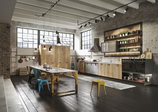 Кухни от фабрики Snaidero модель LOFT-KITCHEN