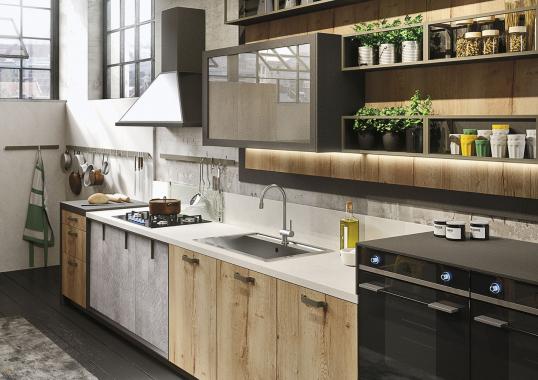 Кухни от фабрики Snaidero модель LOFT-KITCHEN