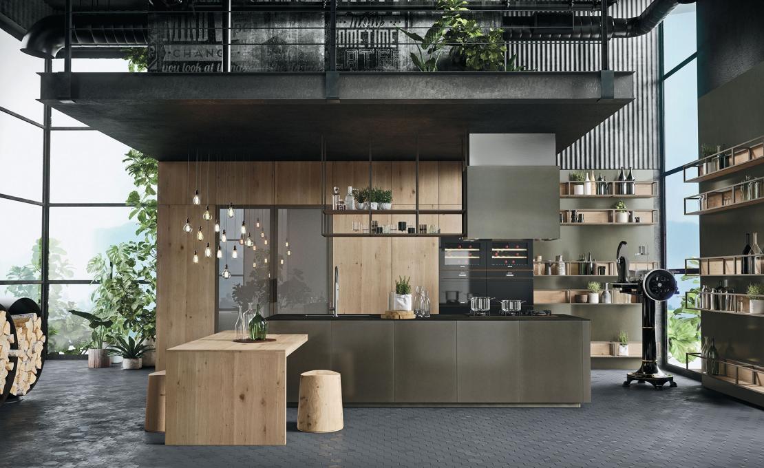 Кухни от фабрики Snaidero модель OPERA-KITCHEN