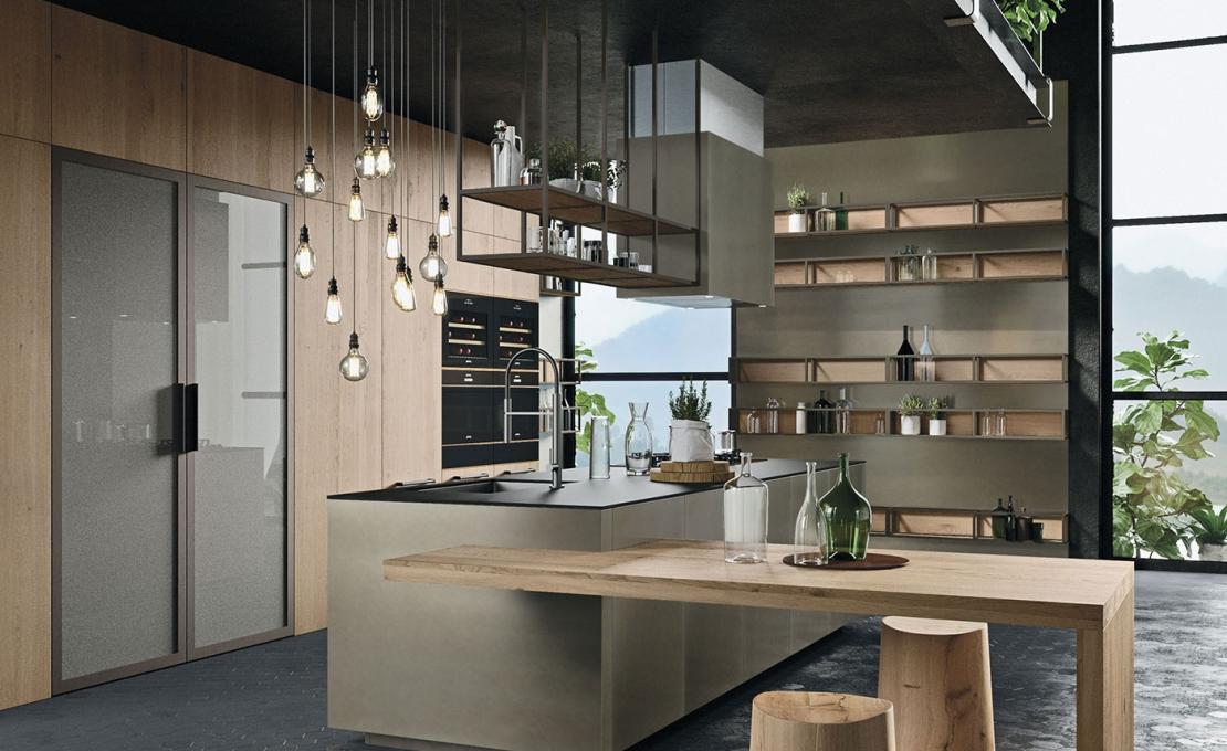 Кухни от фабрики Snaidero модель OPERA-KITCHEN