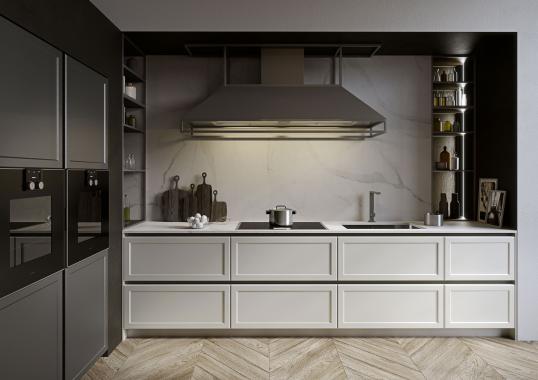 Кухни от фабрики Snaidero модель FRAME-KITCHEN