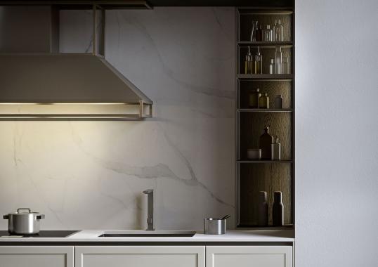 Кухни от фабрики Snaidero модель FRAME-KITCHEN