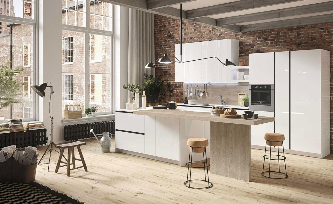 Кухни от фабрики Snaidero модель FIRST-KITCHEN