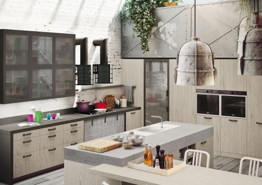 Кухни от фабрики Snaidero модель LOFT-KITCHEN