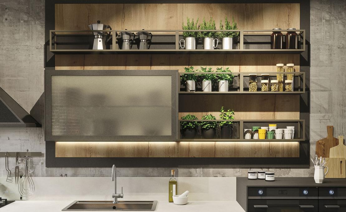 Кухни от фабрики Snaidero модель LOFT-KITCHEN