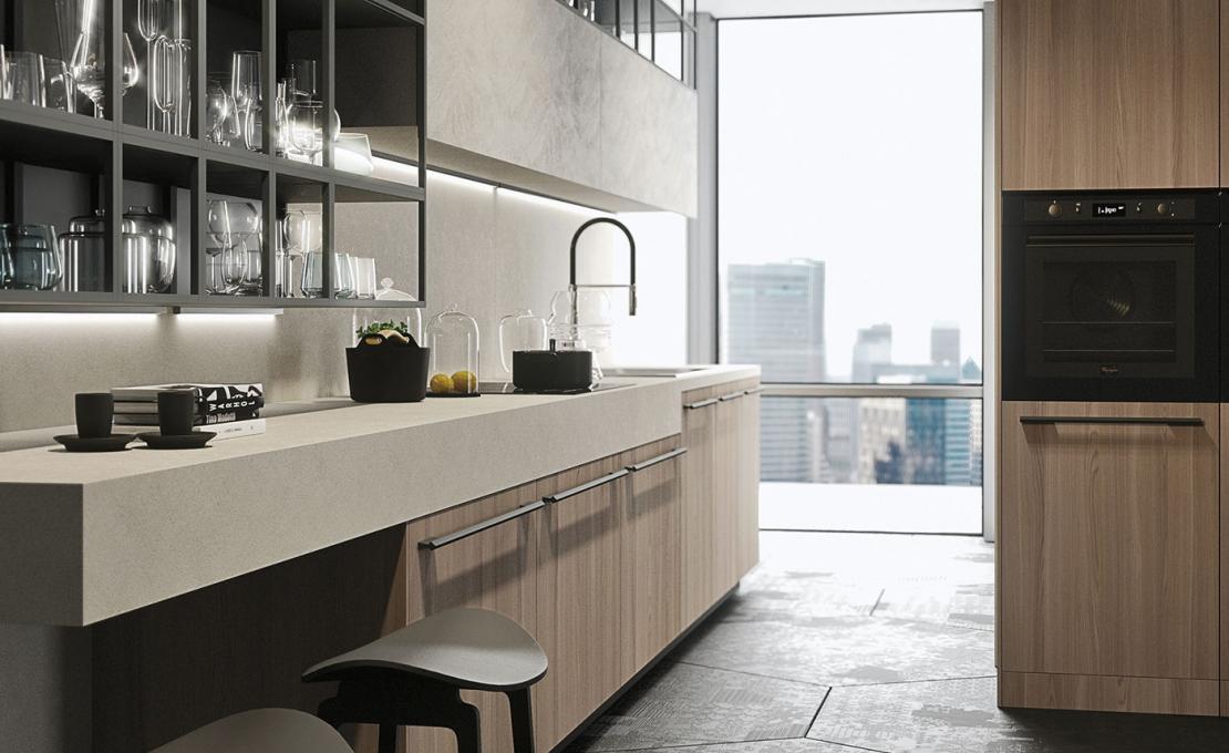 Кухни от фабрики Snaidero модель OPERA-KITCHEN