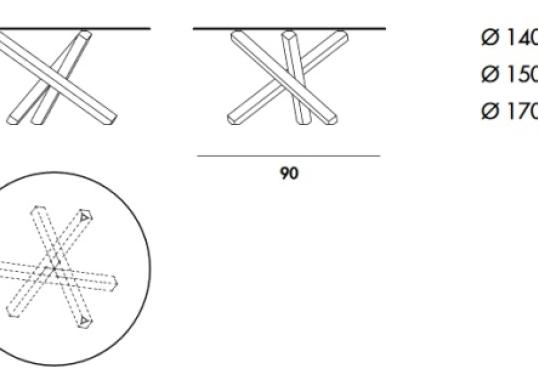 Стол Sovet Italia Aikido Round image 2