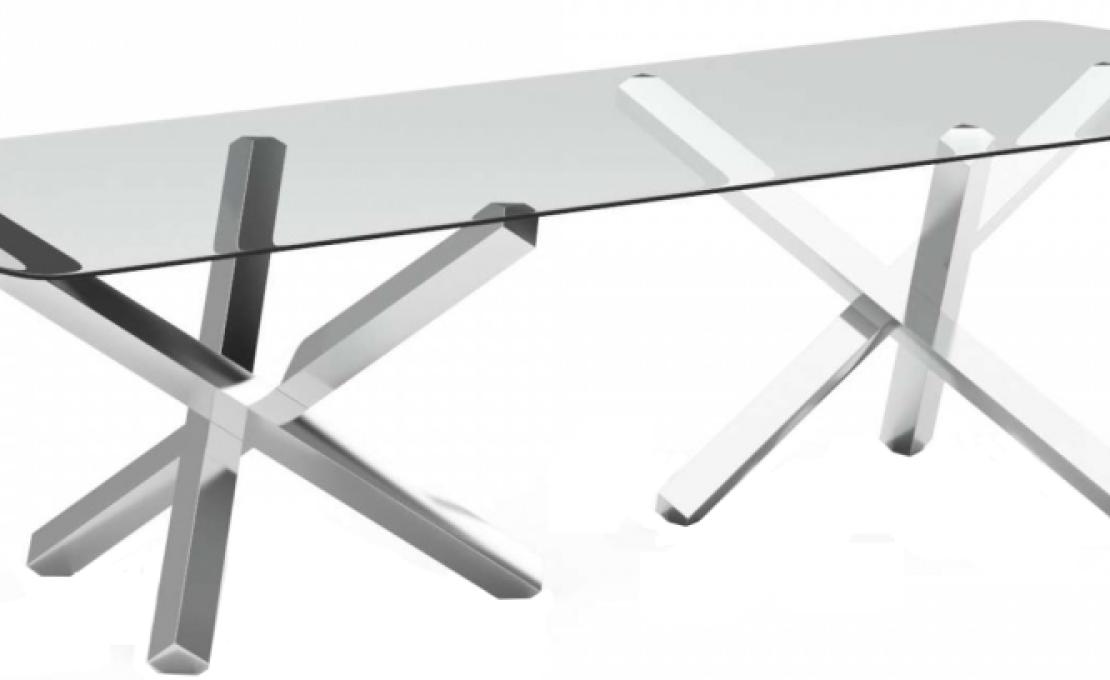 Стол от фабрики Sovet Italia модель Aikido Two Bases Table
