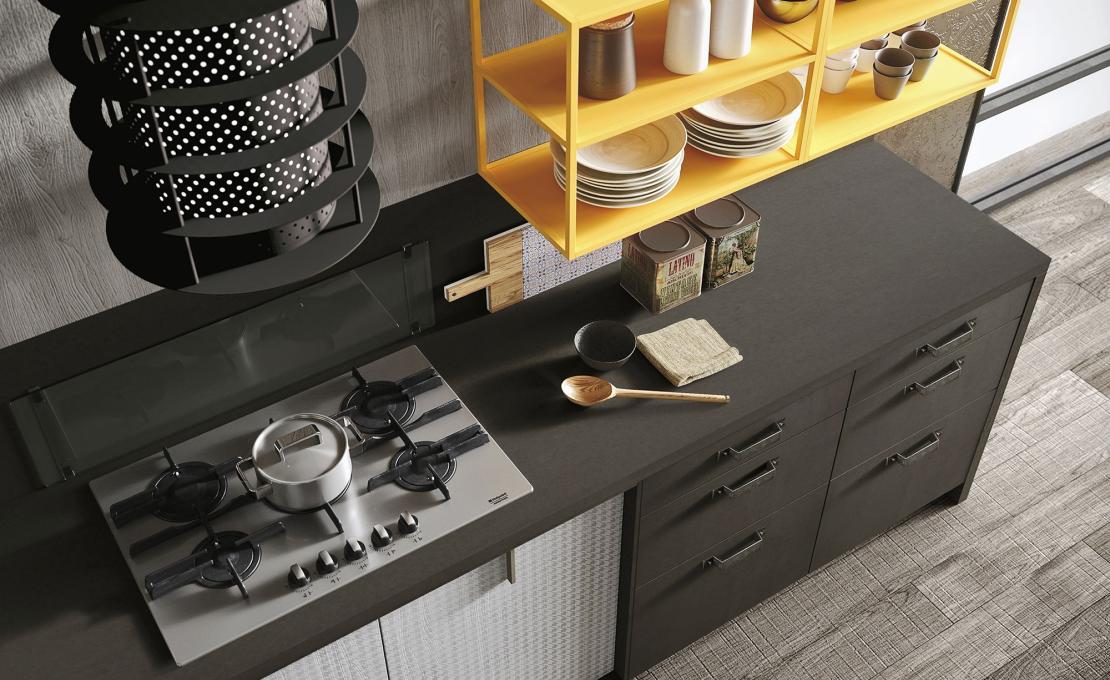 Кухни от фабрики Snaidero модель LOFT-KITCHEN