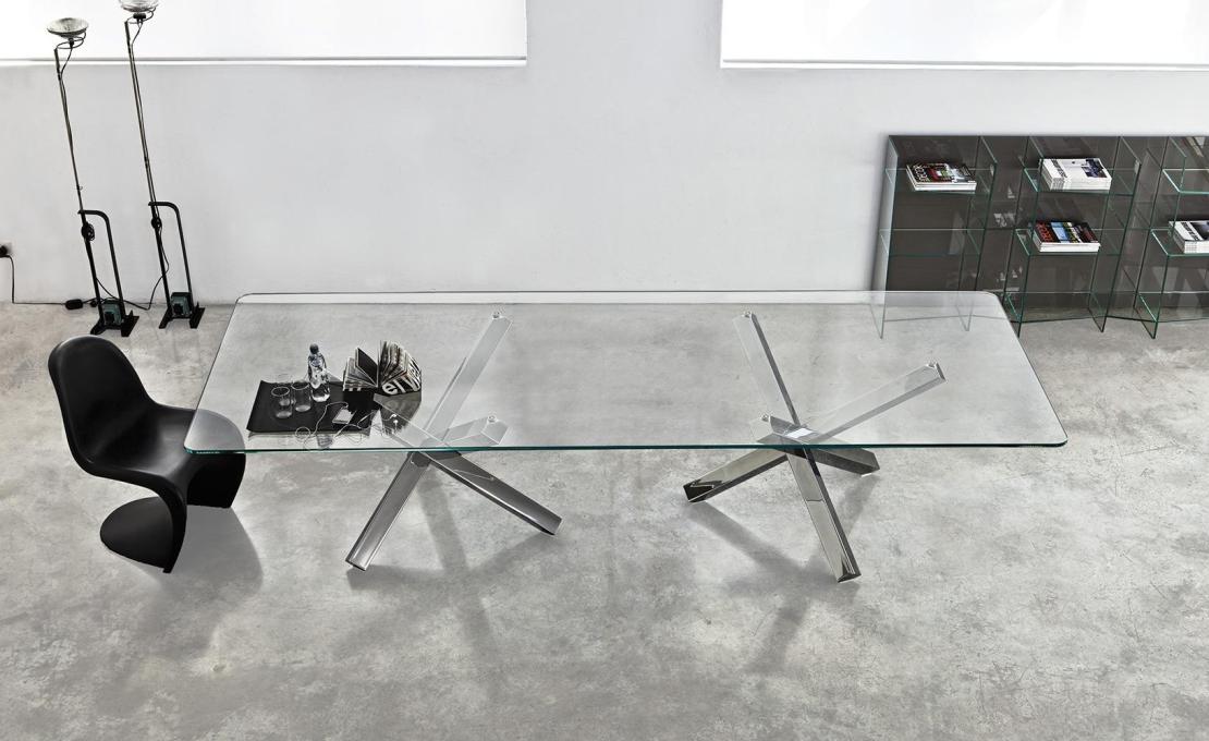 Стол от фабрики Sovet Italia модель Aikido Two Bases Table