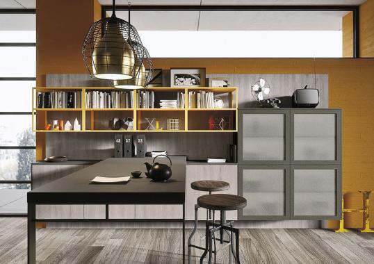 Кухни от фабрики Snaidero модель LOFT-KITCHEN