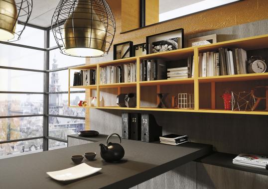 Кухни от фабрики Snaidero модель LOFT-KITCHEN