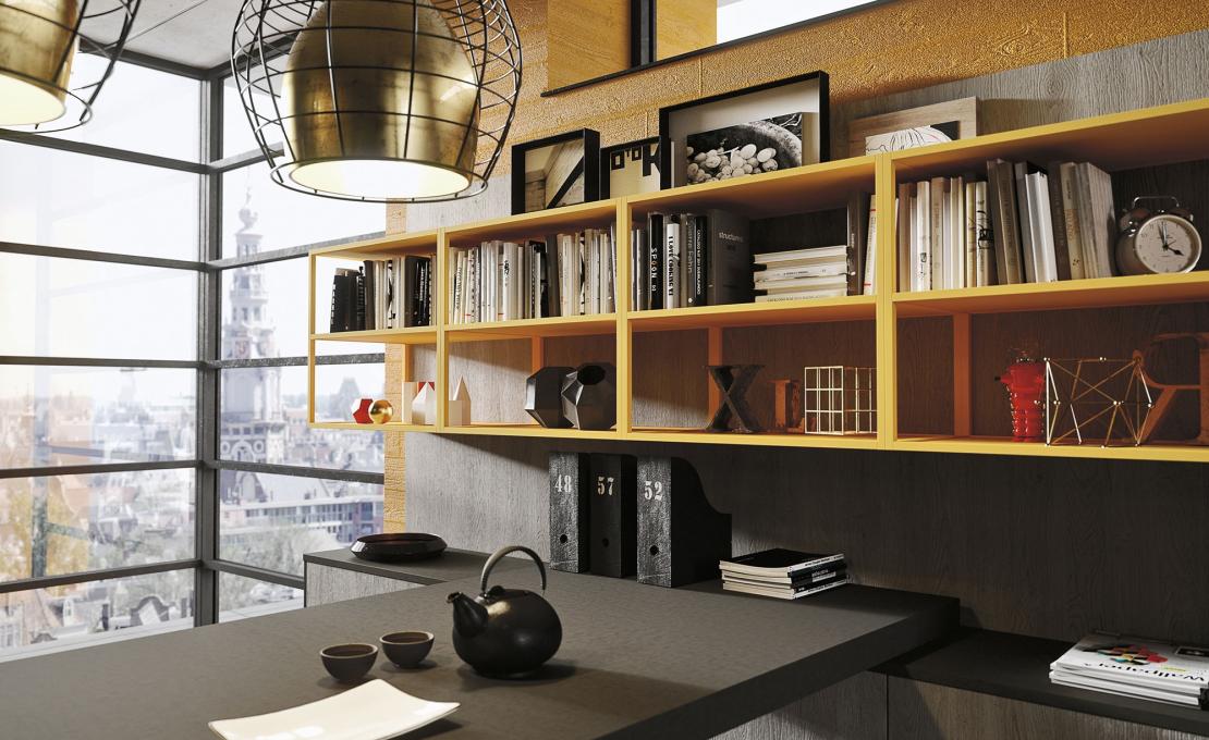 Кухни от фабрики Snaidero модель LOFT-KITCHEN