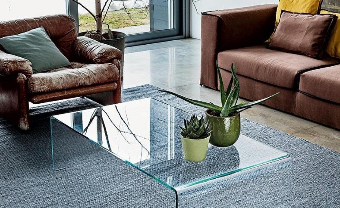 Журнальный столик от фабрики Sovet Italia модель Bridge Rectangular 