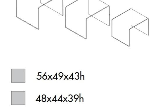 Журнальный столик Sovet Italia Bridge Trix Coffee image 2