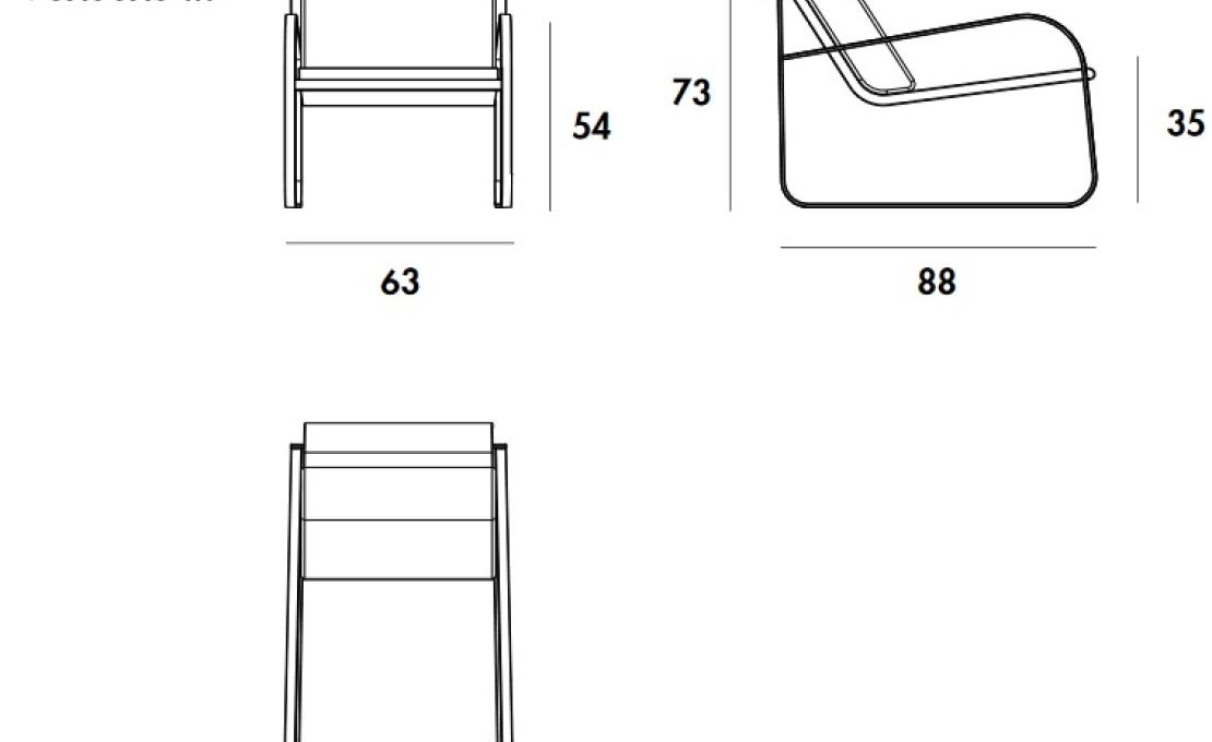 Кресло от фабрики Sovet Italia модель Bugatti Small Arm