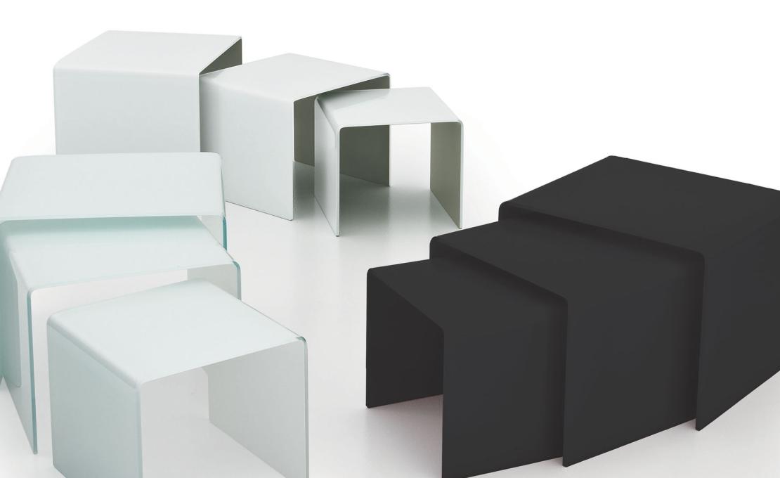 Журнальный столик от фабрики Sovet Italia модель Bridge Trix 