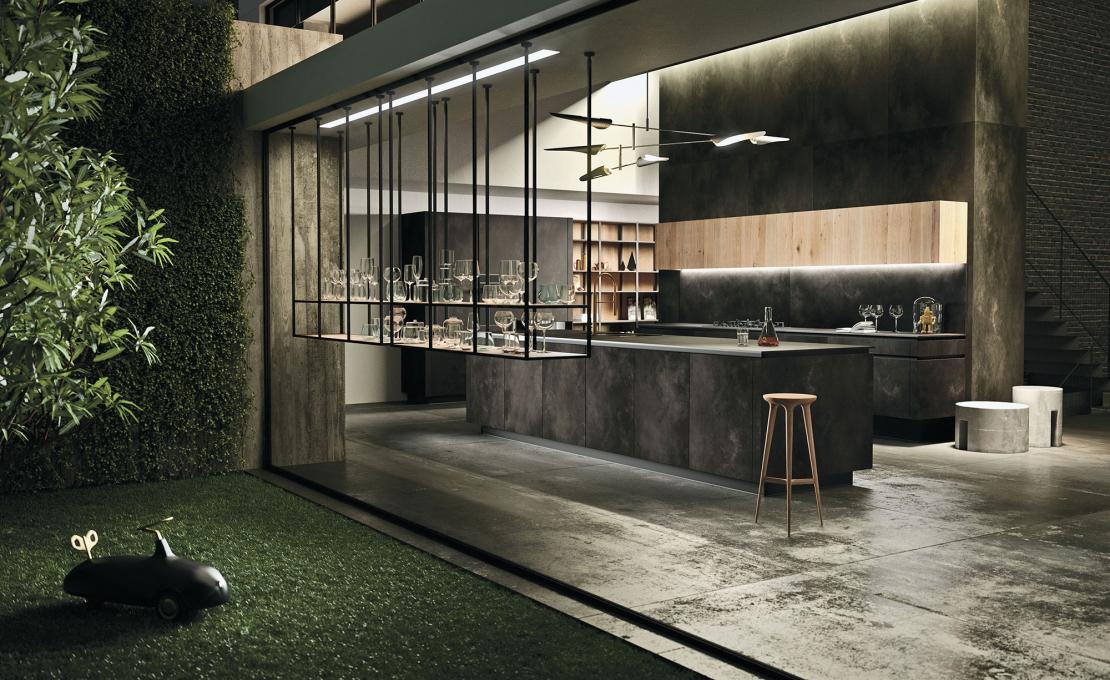 Кухни от фабрики Snaidero модель WAY MATERIA-KITCHEN