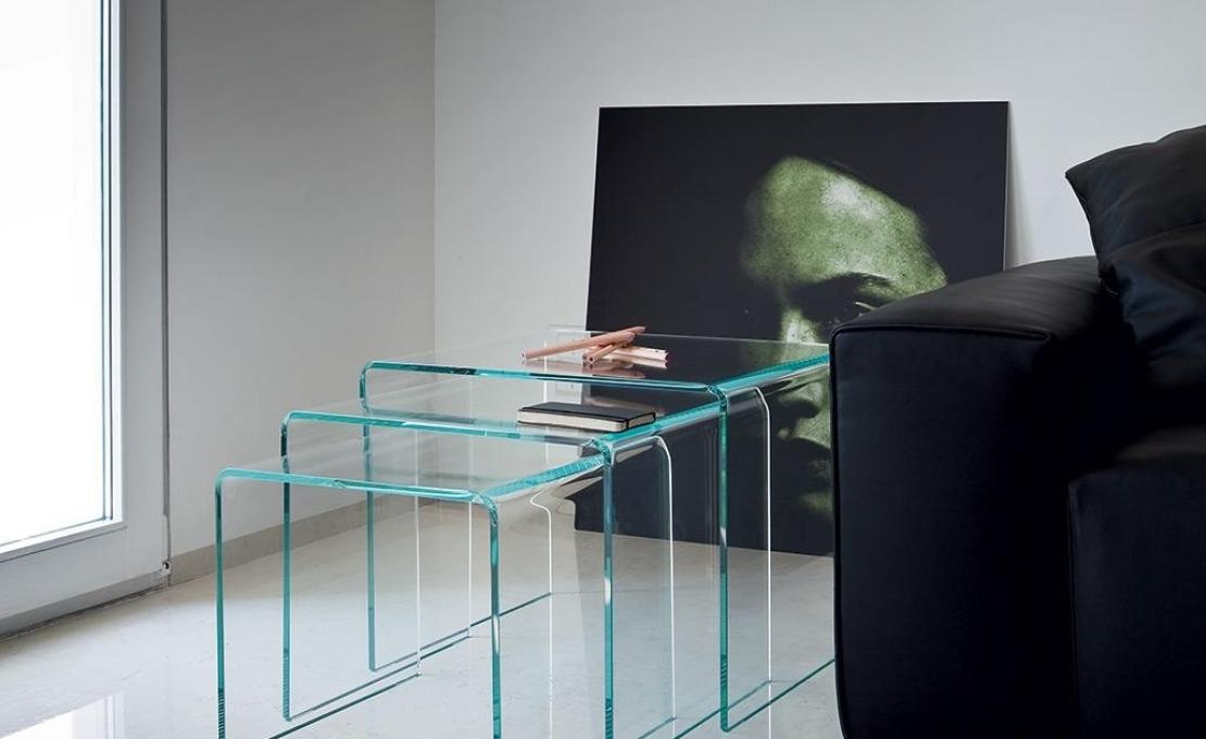 Журнальный столик от фабрики Sovet Italia модель Bridge Trix 