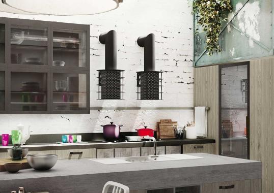 Кухни от фабрики Snaidero модель LOFT-KITCHEN