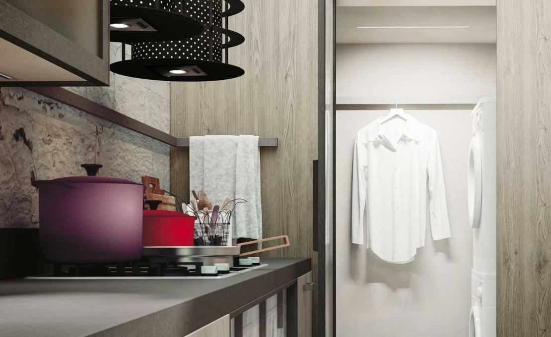 Кухни от фабрики Snaidero модель LOFT-KITCHEN