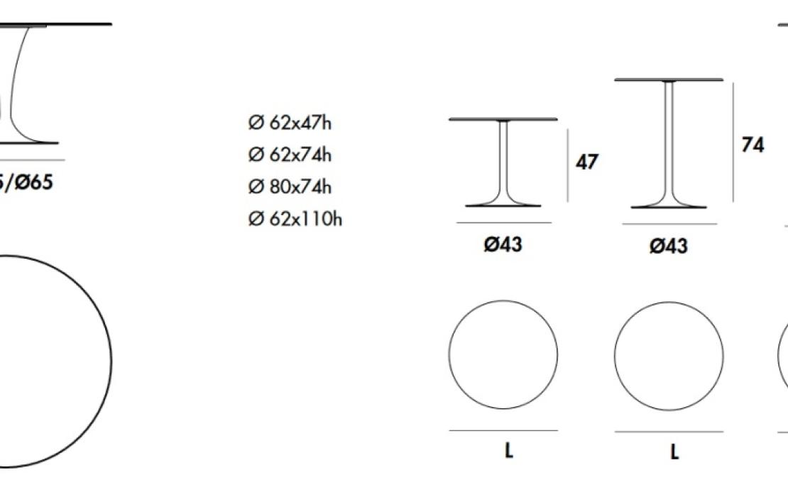 Стол от фабрики Sovet Italia модель Flûte Wood Table