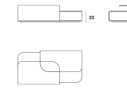 Журнальный столик Sovet Italia Hug Coffee image 2