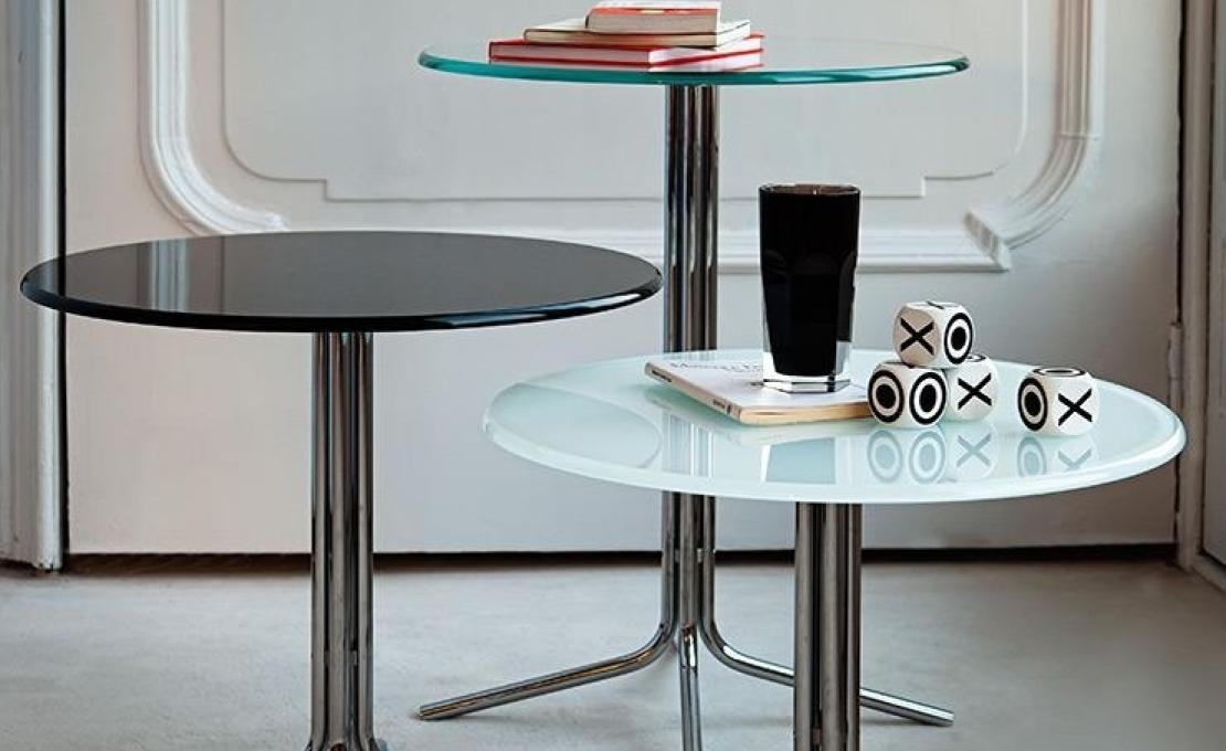 Журнальный столик от фабрики Sovet Italia модель Genius Round 