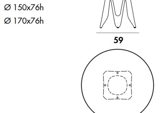 Стол Sovet Italia Lambda Round image 2
