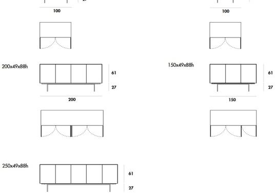 Буфет Sovet Italia Magda Sideboard image 2