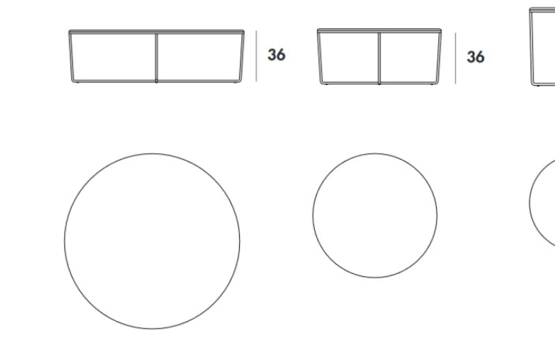 Журнальный столик от фабрики Sovet Italia модель Piktor 