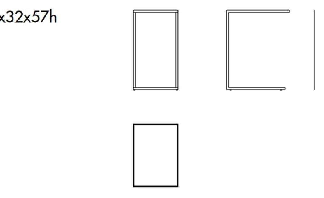 Журнальный столик от фабрики Sovet Italia модель Quadro Sofa 