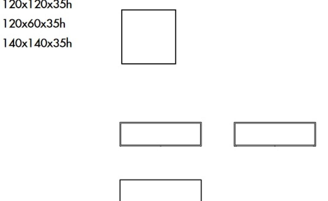 Журнальный столик от фабрики Sovet Italia модель Quadro 