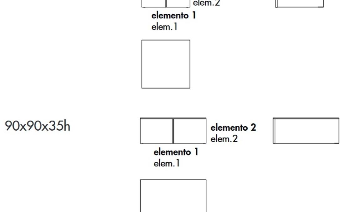 Журнальный столик от фабрики Sovet Italia модель Regolo Square 