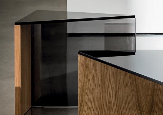 Журнальный столик Sovet Italia Regolo Triangular Coffee image 3