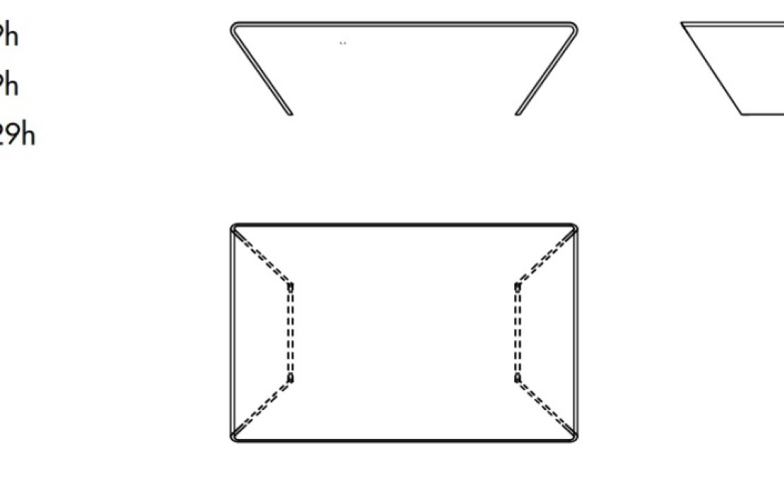 Журнальный столик от фабрики Sovet Italia модель Rubino 