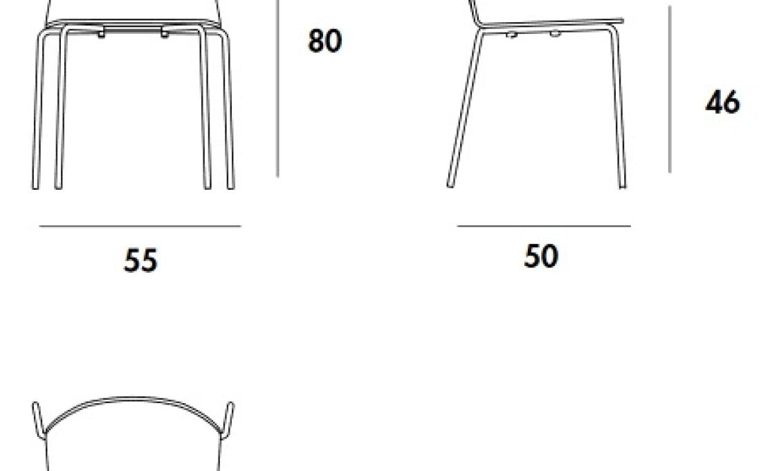 Стул от фабрики Sovet Italia модель Sila 
