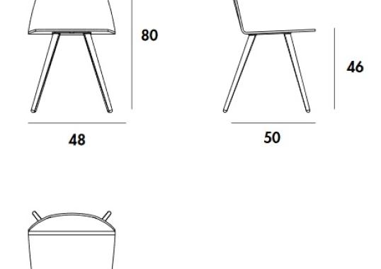 Стул Sovet Italia Sila Chair image 3