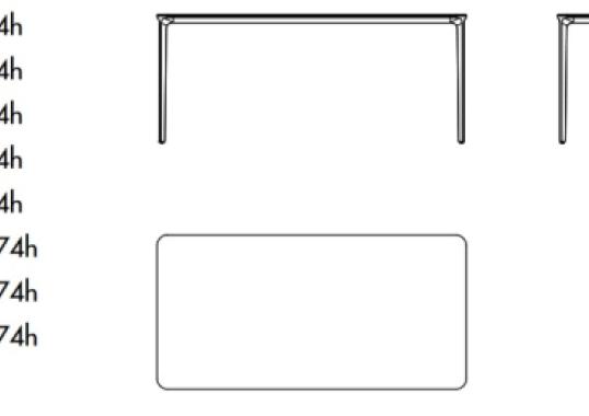 Стол Sovet Italia Slim Rectangular image 2
