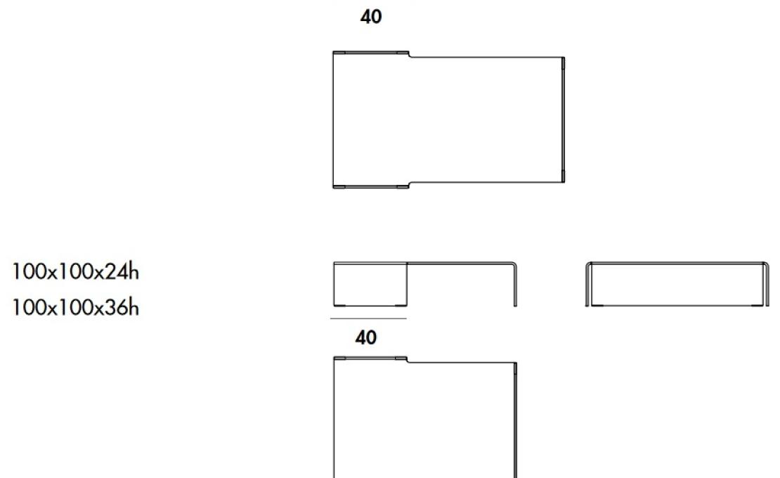 Журнальный столик от фабрики Sovet Italia модель Spider 