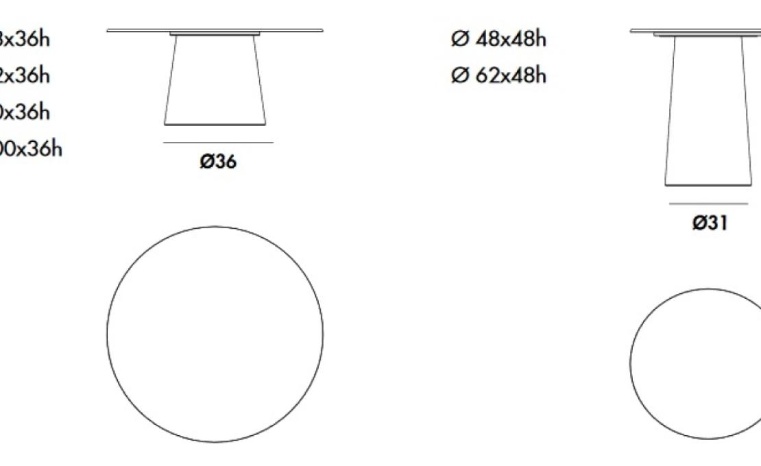 Журнальный столик от фабрики Sovet Italia модель Totem 