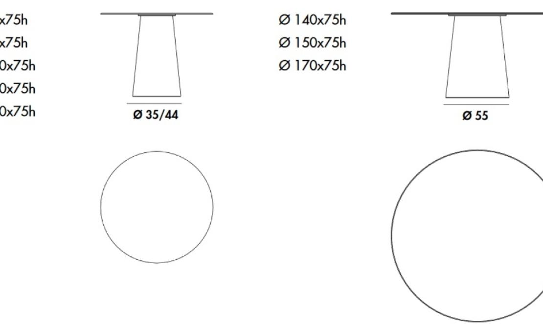Стол от фабрики Sovet Italia модель Totem Table