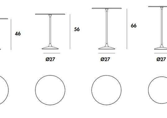 Журнальный столик Sovet Italia Tulip Coffee image 2