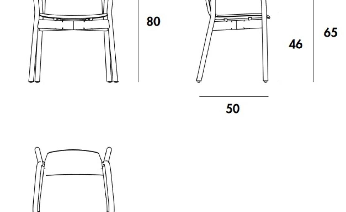 Кресло от фабрики Sovet Italia модель Two Tone Small Arm